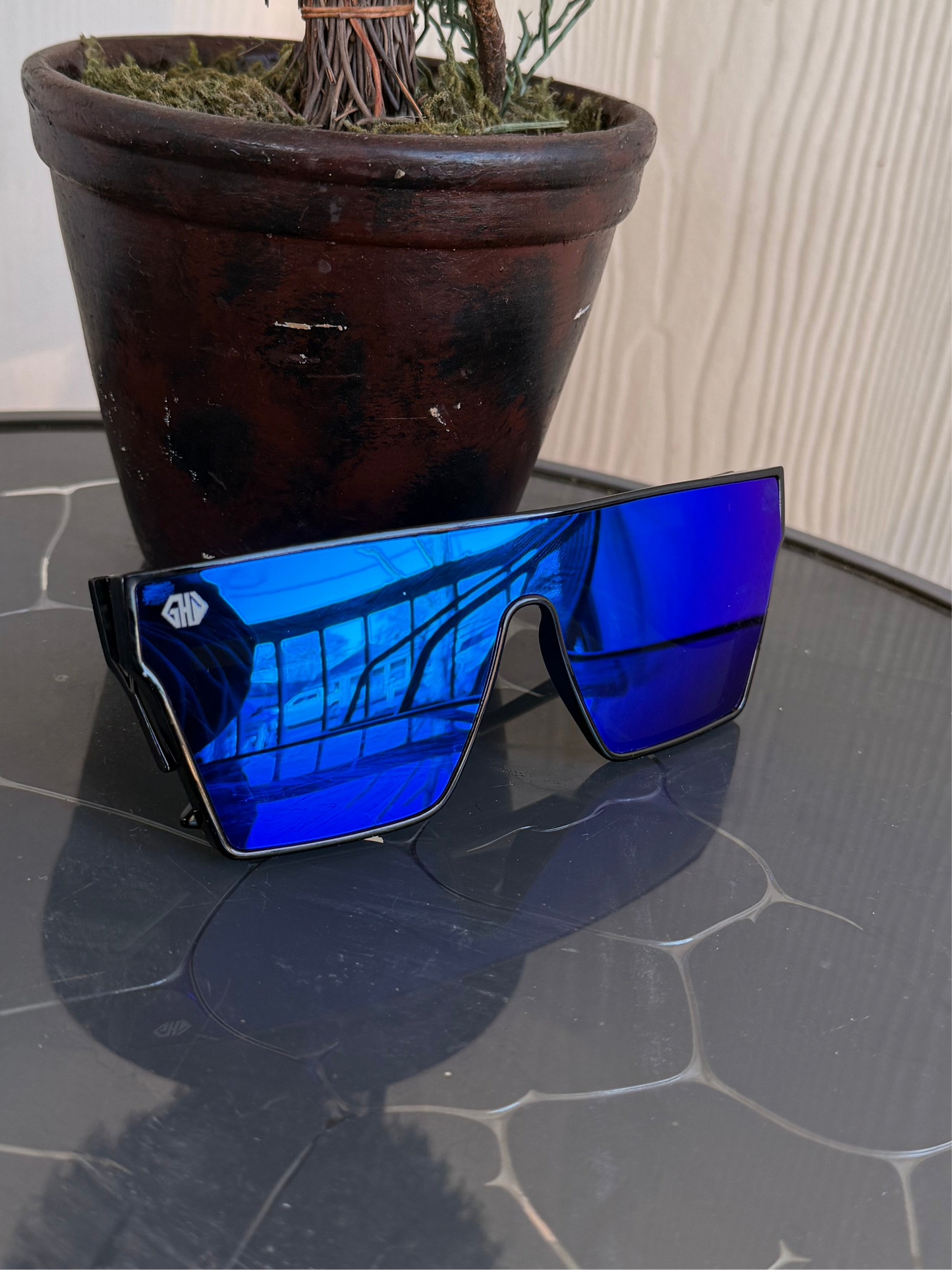 Miami glasses blue